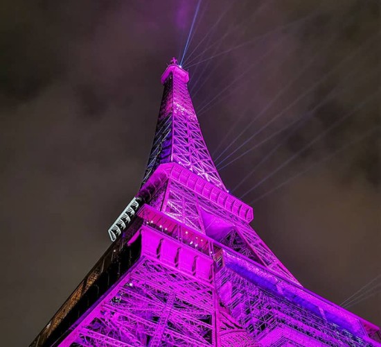 Pink October illumination