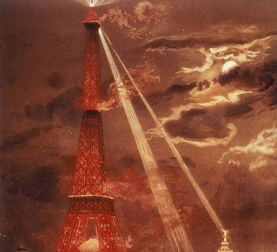 Eiffel Tower painting