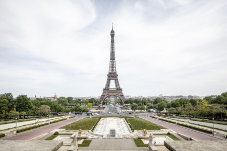 La Torre Eiffel desde el Trocadéro