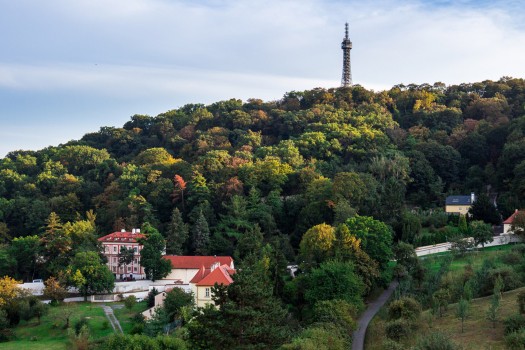 Nachbildung des Eiffelturms in Prag